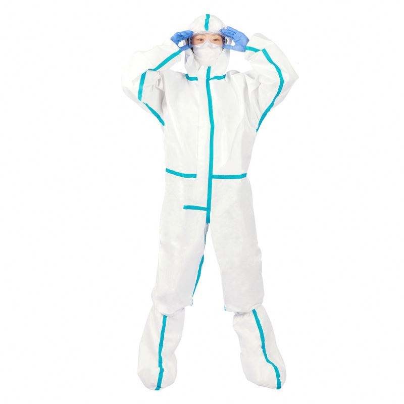 Disposable Surgical Gown Level 3 Protective Personal Equipment PPE Suit Disposable Medical Working Overall Clothing